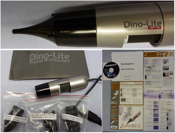 Video Otoscopes at TTAC - MGE DinoLite AMH-EUT USB