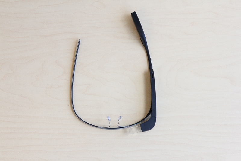 Google Glass Top View