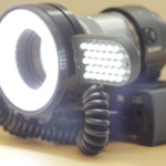 Sony DSC-QX1 with Doctors Eyes LED Light - On