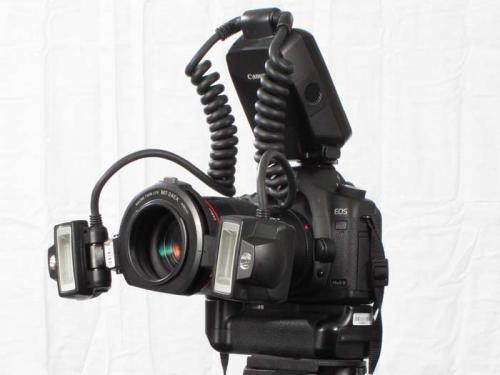 DSLR - Product Shots - External Lighting - Canon 24MT-EX Macro