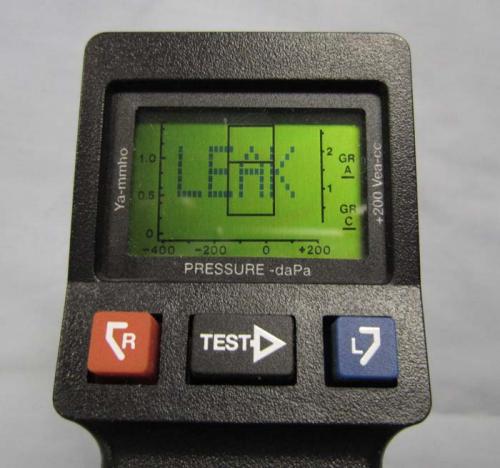 Tympanometers - MicroTymp 3 - Handheld Control Buttons