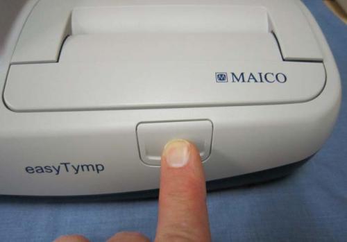 Tympanometers - easyTymp - Print Cover - A - Button